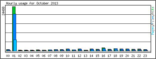 Hourly usage