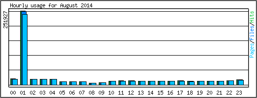 Hourly usage