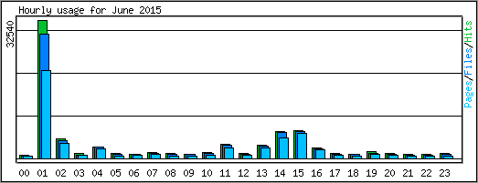 Hourly usage