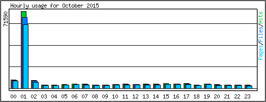 Hourly usage