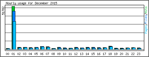 Hourly usage