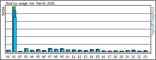 Hourly usage