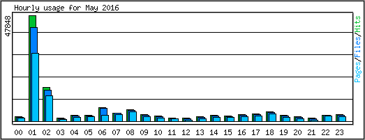 Hourly usage