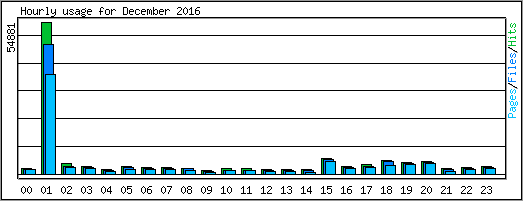 Hourly usage