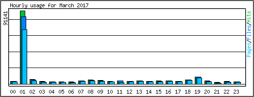Hourly usage