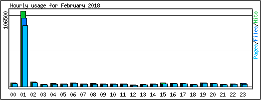 Hourly usage